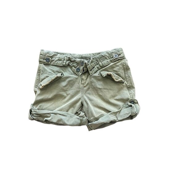 Free people camo green boho shorts - Picture 1 of 7